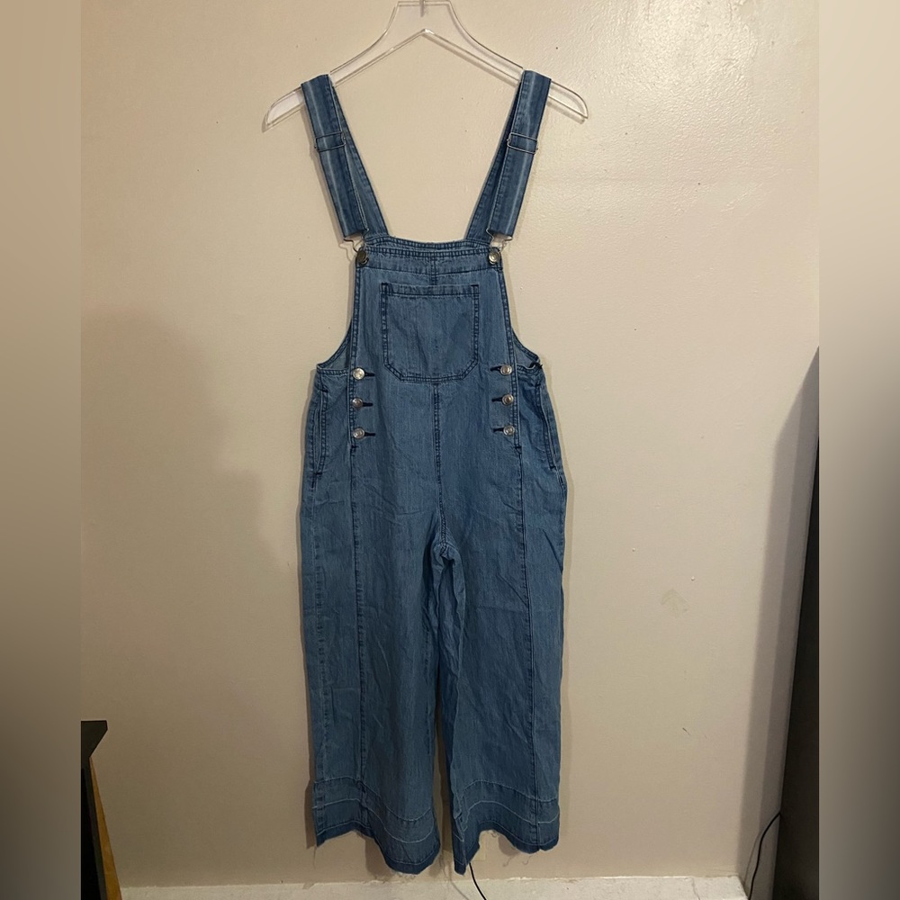 Medium Denim Overalls
